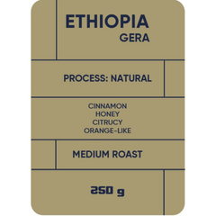 Wala Ethiopia Gera – Natural Process