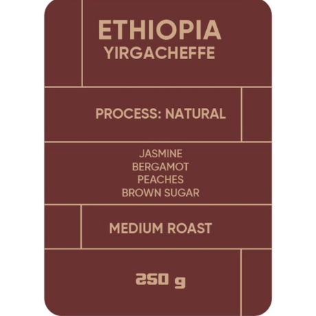 Ethiopia Yirgacheffe – Natural Process