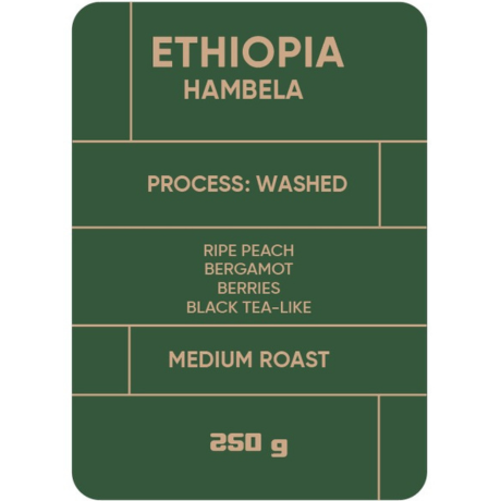 Wala Ethiopia Hambela – Washed Process
