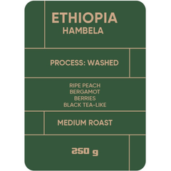 Wala Ethiopia Hambela – Washed Process